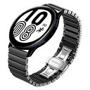 20mmセラミックストラップためにアップルウォッチ、贅沢な1ビーズブレスレットと互換性があるSamsung Galaxy Watch 7 FE 6 5 4,40...
