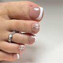 足用 ネイルチップ フット親指 ネイルシール 足 つけ爪 ネイルフットネイルチップスペディキュアフット足ネイルジェル 夏 結婚式 成人式 足用ネイル 足 ペディ...