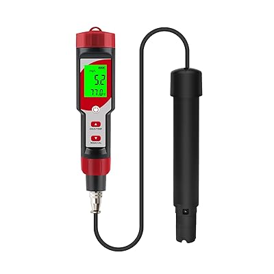 水質測定器 溶存酸素計 DOメーター 0.0-40.0mg/L 0.0-300.0% DO計 自動温度補償 水耕栽培 水産養殖 実験室作業など 日本語説明書 バ...