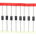 10個 1N5402 整流ダイオード 3A 200V DO-27 (DO-201AD) 5402 3 Amp アンプ 200 Volt ボルト(3)
