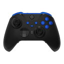 Xbox One Eliteシリーズ2コントローラー対応用交換ボタン(ピュアカラー)、Xbox Eliteシリーズ2Coreコントローラー対応用LBRBLTRTバンパートリガーABXYスタートバックシンクプロファイルキー【濃紺】
