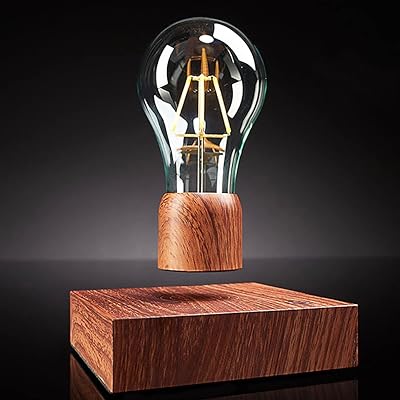 電球ランプを浮遊させる、360度の回転は接触制御を用いるLEDの電球を浮遊させる磁気浮上電球夜ライト デスク ランプ装飾オフィス ホーム ルーム、創造的なギフトのため