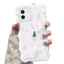ケース 対応 iPhone 11 6.1 inch 用の ケース ウェーブデザイン スマホカバー 可愛い おしゃれケース カラフルケース TPUカバー カーリーウェーブケース 軽量 薄型 グリッター 光沢カバー 耐衝撃ケース 人気ケース 全面保護携带