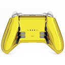 xbox elite series 2コントローラーに対応用交換ボトムシェルケース、ワイヤレスxbox elite series 2コア(モデル1797)コントローラー対応用カスタムの背面シェル、コントローラーが含まれません【クロームゴールド】