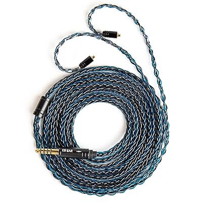 【KBEAR ST12Plus】2pin4.4mm kbearケーブル リケーブル 8本編み込み 高純度 4N 無酸素銅に銀メッキ アルミニウム陽極酸化プロセス SE846/SE535/SE215/SE315/SE425/SE215-PROイヤホンに