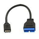 cablecc USB 3.1 tg pl wb_[ USB 3.0 20Pin wb_[P[uA}U[{[hp