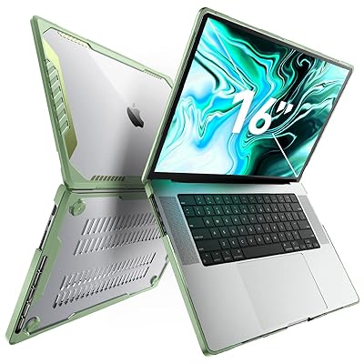 ユニコーン ビートルシリーズケース MacBook Pro 16インチ(2021年発売) A2485 M1 Pro / M1 Max、2層ハードシェル保護カバー MacBook Pro 16インチ用 タッチID