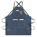 エプロン キャンパスエプロン 料理エプロン 前掛け キャンパス 帆布 帆布エプロン X型 家庭用 厨房 店員用 ショート 動きやすい 作業エプロン 喫茶店 無地...