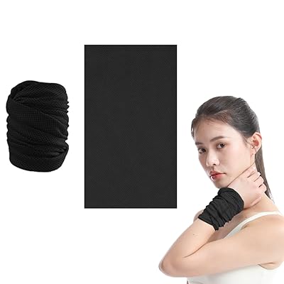 リストバンド 冷感 薄手 2枚セット 冷感タオル 冷却タオル 速乾タオル UVカット スポーツ用 熱中症対策..