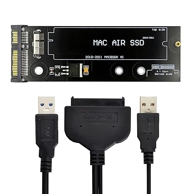 USB 3.0 - 12+6s SSD HDD - SATA 22s n[hfBXNJ[gbWhCu Air Pro 2010 2011 Air A1369 A1370 SSDp