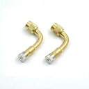 Ck Auto 2pack バイク用エアーバルブ 90°エクステンション 国内発送/お急ぎ便対応致します(2)