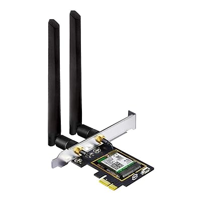 WiFi 6E PCIe LANJ[h AX5400 Intel AX210NGW WiFi 6W[ 802.11AX PCI-Express LANA_v^ Bluetooth 5.3Ή, Windows10/11 64-bit