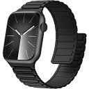 for Apple Watch バンド シリコン マグネット 簡単装着 49mm/45mm/44mm/42mm アップルウォッチ ベルト Series Ultra2/Ultra/9/8/7/6/SE/SE2/5/4/3/2/1 防水 通気性 汗に強い(2)