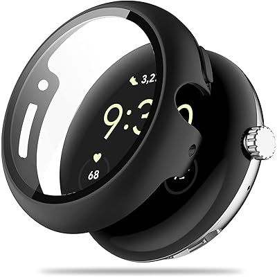 Google Pixel Watch3(2024)用 ケース 保護 ガラスフィルム 一体型 PC+TPE材質 二重構造 全面保護 超薄型 高耐久 装着簡単 耐衝撃 対応Pixel Watch3 保護ケース 高透過率 指紋防止 傷防止 グーグルピクセル Google Pixel Watch3(2024)用 ケース 保護 ガラスフィルム 一体型 PC+TPE材質 二重構造 全面保護 超薄型 高耐久 装着簡単 耐衝撃 対応Pixel Watch3 保護ケース 高透過率 指紋防止 傷防止 グーグルピクセル