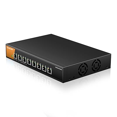 8ポート10G マルチギガビット アンマネージ 金属筐体 プラグ プレイ スイッチングハブ 8ポート10G マルチギガビット アンマネージ 金属筐体 プラグ プレイ スイッチングハブ