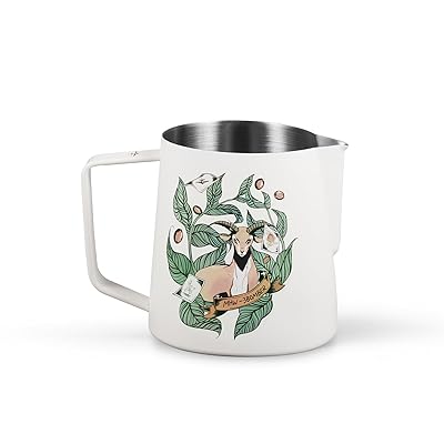 ミルクピッチャー ミルクジャグ 20oz/600ML ラテアート ワニ口式注ぎ口 6周年限定-Originシリーズ ミルク泡立てピッチャー P5544