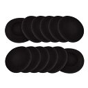 【12パック】 60mm イヤーパッド イヤーパッド ソフトヘッドフォン イヤーパッド クッションパッド ヘッドセット 交換用 フォームイヤーパッド スポンジク...