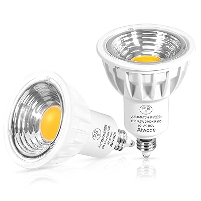 LED電球 5.5W E11口金直径11mm 95Ra演色性