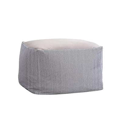 ビーズクッションカバー 人をダメにするクッションカバー 体にフィットする カバーのみ 洗えるカバー 無地 着替え 取り外し簡単 柔らかい キューブチェア65cm65cm43cm