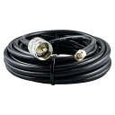 Mオス-SMAオスケーブル M SMA変換ケーブル SMA UHF延長ケーブル RG58 5M PL259 UHFオス M型アマチュア無線用同軸ケーブル