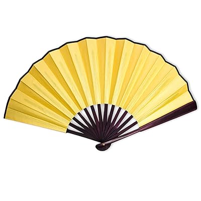 扇子 金 レディース 絹布 ダンス扇子 DIY おしゃれ 和装小物 和風 花火大会 夏 お祭り 無地