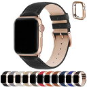 アップルウォッチ バンド Apple Watch バンド アップルウォッチベルト 本革 装着簡単 保護ケース付き レディース メンズ 1/2/3/4/5/6/7...