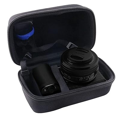 収納ケースソニー(SONY) VLOGCAM ZV-E10L/ZV-E10カメラ専用収納ケース,ケース対応16-50mmレンズカメラ