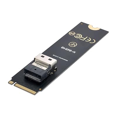 スリムライン SAS PCIe SSDアダプター NGFF M-Key NVME to U.2 U2キット SFF-8639 - SFF-8654 SAS PCIe SSDアダプター メインボード用