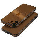 JOOBOY iPhone12 ケース 6.1 耐衝撃 薄型 レンズ保護 コンパクト PC素材 背面 高級なPUレザー ハードカバー マット加工 指紋防止 カメラ保護 携帯カバー iPhone 12 カバー iPhone12 6.1 ブラウ…