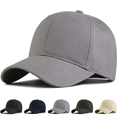 キャップ メンズ 大きいサイズ 帽子 コットン100%・特大60-65cm・専門機関UPF50+測定済み キャップメンズ 深め 紫外線対策 日よけ 型崩れない 無地 シンプル 人気 おしゃれ かっこいい 野球帽 登山・釣り・アウトドアなどに 調整可能