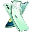 iPhone 12 ケース クリア 透明電話カバー 米軍MIL規格 軽量耐衝撃 カメラレンズ保護 シリコン 擦り傷防止 黄変防止 TPU 保護ケース ワイヤレス充電対応 極薄でソフトな素肌感覚 高精細透明 アイフォン 12 カバー 6.1インチ(ライ(2)