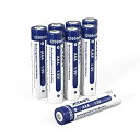 【8本組】 1.5V Li-ion AAA充電池1200 MWH(800 mAh)単四形リチウム電池