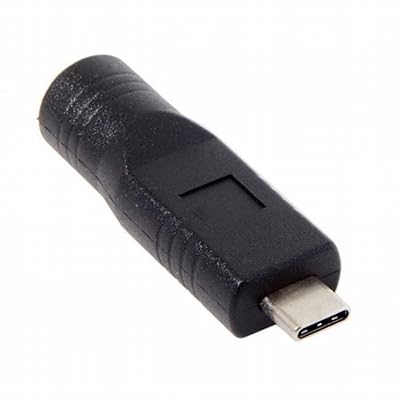 アダプター DC ジャック 7.4 * 5.0mm 入力 USB-C Type-C オス電源 PD DC 20V 充電 ラップトップと互換性あり