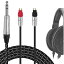 Apollo 6Nñ뾽Ƽ ֥ ߴ ǥ ϥ Sennheiser HD660S HD650 HD600 إåɥۥ󥱡֥롢6.5mm AUX Ŭ礹 250cm