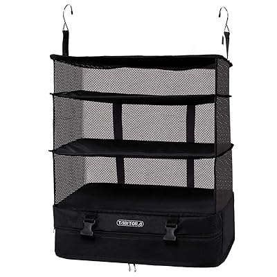 収納ボックス 吊り下げ インナーバッグ 衣類ラック 収納 旅行 出張 クローゼット 省スペース 大容量 衣装ケース 4段 オーガナイザー