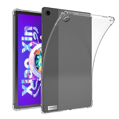 2022年に公開Lenovo Tab M10 Plus 3nd GenタブレットケースTB-128FU カバー10.6インチ,Lenovo XiaoXin Padケース10.6インチ,透明、なシリコンTPUケース、柔らかく、耐衝撃性、滑り止め、落下防 2022年に公開Lenovo Tab M10 Plus 3nd GenタブレットケースTB-128FU カバー10.6インチ,Lenovo XiaoXin Padケース10.6インチ,透明、なシリコンTPUケース、柔らかく、耐衝撃性、滑り止め、落下防