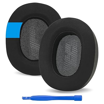 イヤーパッド 互換性 パッド ジェイビーエル JBL Lifestyle E65BTNC, Duet NC, Live 650BTNC, Live 660BTNC ヘッドホンに対応 パッド イヤークッション/イヤーカップ 冷却ジェル / (黒)