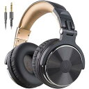 モニターヘッドホン DJヘッドホン 片耳モニタリング スタジオレコーディング/楽器練習/ミキシング/TV視聴/映画鑑賞などに対応