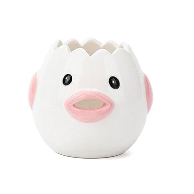 卵黄分離器 卵白セパレーター 卵黄身分け器 黄身取り器 可愛い セラミック 卵 黄身 白身 キレイに分離..