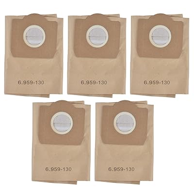 掃除機ダストバッグ 耐久 掃除機用品 ダストボックス交換用エコ紙パック ケルヒャー6.959-130.0 WD3200..