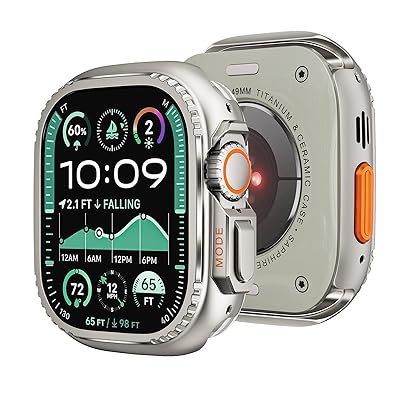 for Apple Watchケース アップルウォッチカバー 亜鉛合金素材 49mm アップルウォッチウルトラ バンパー アップルウォッチ Ultra 2/Ultra カバー+背面ケースの2 in 1デザイン 防傷 耐衝撃 装着簡単 Apple Wa for Apple Watchケース アップルウォッチカバー 亜鉛合金素材 49mm アップルウォッチウルトラ バンパー アップルウォッチ Ultra 2/Ultra カバー+背面ケースの2 in 1デザイン 防傷 耐衝撃 装着簡単 Apple Wa