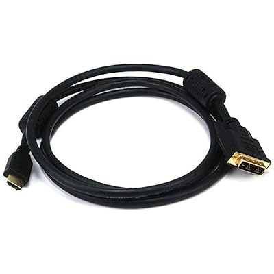 HDMI-DVI変換 アダプタ ーケーブル フルHD対応 (1.8m)