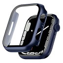 対応 Apple Watch ケース 44mm アップルウォッチ カバー PC素材 Apple Watch カバー 全面保護 二重構造 アップルウォッチ ケース ガラスフィルム 一体型 Apple Watch se2/se/6/5/4 アップルウォッ(2)