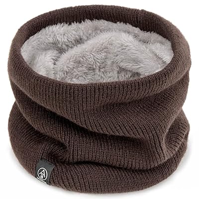 ネックウォーマー メンズ レディース かつてない着け心地 裏ボア 小顔に見える 超柔らかい 耐寒性 ふわふわ 防寒対策 ネックカバー 保温防寒 スポーツ スキー 旅行 自転車 通勤 通学 男女兼用 (コーヒー)