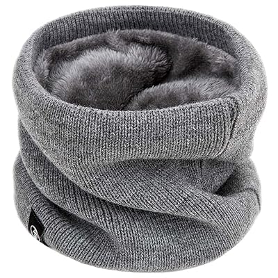 ネックウォーマー メンズ レディース かつてない着け心地 裏ボア 小顔に見える 超柔らかい 耐寒性 ふわふわ 防寒対策 ネックカバー 保温防寒 スポーツ スキー 旅行 自転車 通勤 通学 男女兼用 (ダーク・グレー)