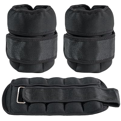 アンクルウェイト 5段階調節可能 筋トレウェイト パワーアンクル 重さ調整可能 初心者向け 片足0.5~2.5kg 2個組1~5kg ソフト 手足両用 速乾 通気 ウォーキング ジョギング ダイエット器具 体幹トレーニング エクササイズ