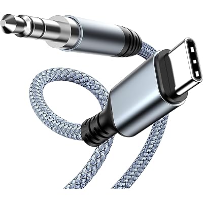 AUXケーブル タイプc USB C to 3.5mm テレオケーブル 音声変換ケーブル DAC搭載 ハイレゾ音質 Type C to 3.5mm オーディオケーブル Hi-Fi音質 ナイロン編み 高耐久性 ヘッドホン/iPhone 15シリーズ/車 AUXケーブル タイプc USB C to 3.5mm テレオケーブル 音声変換ケーブル DAC搭載 ハイレゾ音質 Type C to 3.5mm オーディオケーブル Hi-Fi音質 ナイロン編み 高耐久性 ヘッドホン/iPhone 15シリーズ/車