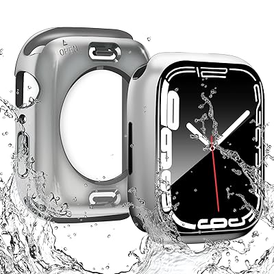 【2023冬強化版】 for Apple Watch ケース 360度全面防水 バンド 水泳・スポーツ専用 ガラスフィルム 一体型 apple watch 用 カバー 360フルボディ防水 アップルウォッチ ケース Apple Watch Serie 【2023冬強化版】 for Apple Watch ケース 360度全面防水 バンド 水泳・スポーツ専用 ガラスフィルム 一体型 apple watch 用 カバー 360フルボディ防水 アップルウォッチ ケース Apple Watch Serie