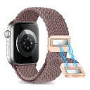 バンド Apple Watch 41/40/38mm 用 交換ベルト 編み 腕時計バンド Apple Watch Series 9 41mm 対応 弾力性 ベル...