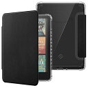 for Kindle Paperwhite/Kindle Paperwhite シグニチャーエディション 第12世代 クリアケース 2024年発売 Newモデル 7インチ用ケース 保護カバー 透明バックカバー 軽量 薄型 オートスリープ機能付き(1ブ(2)